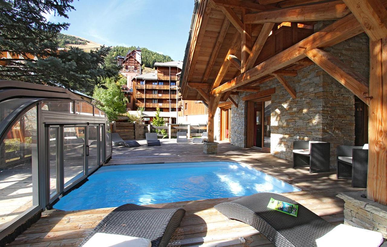 Odalys Chalet Le Renard Lodge Les Deux Alpes Buitenkant foto