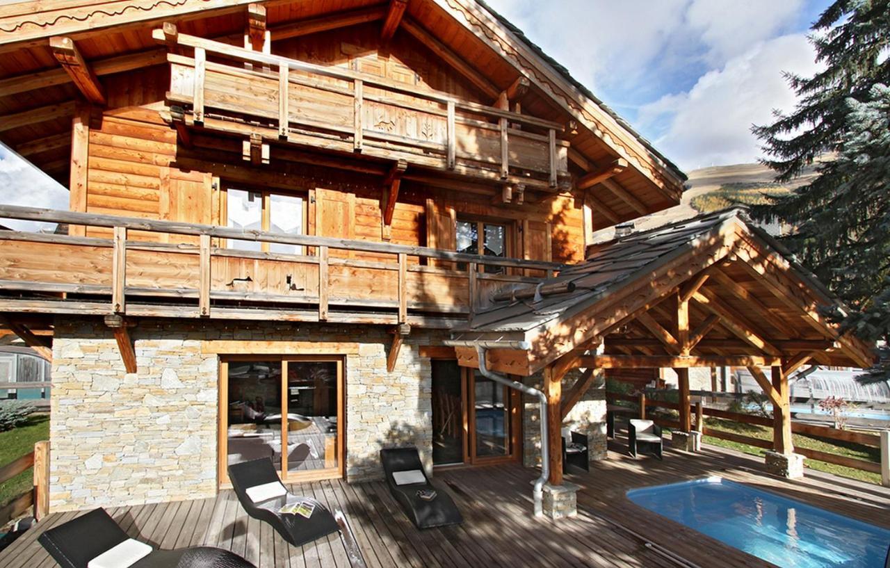 Odalys Chalet Le Renard Lodge Les Deux Alpes Buitenkant foto