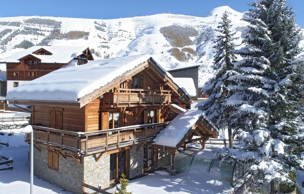 Odalys Chalet Le Renard Lodge Les Deux Alpes Buitenkant foto